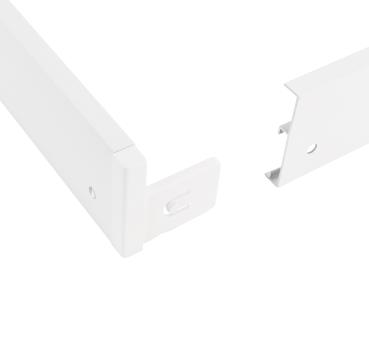 LED Panel Aufbaurahmen 60x60 Höhe 6,8 cm, steckbare